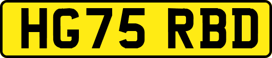 HG75RBD
