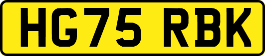 HG75RBK