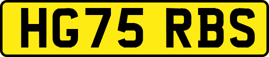 HG75RBS