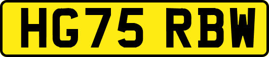 HG75RBW