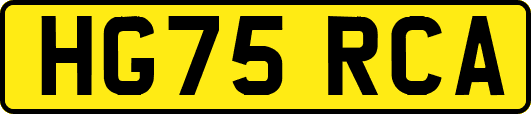HG75RCA
