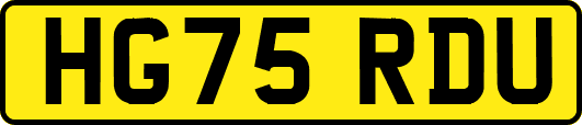 HG75RDU
