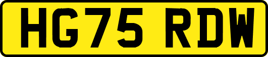 HG75RDW