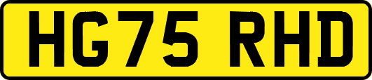 HG75RHD