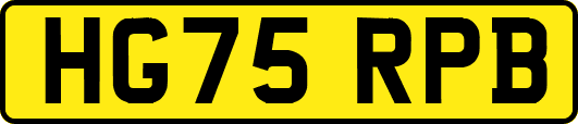 HG75RPB