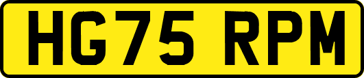 HG75RPM