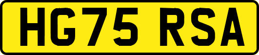 HG75RSA