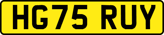 HG75RUY