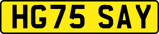 HG75SAY