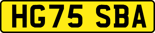 HG75SBA