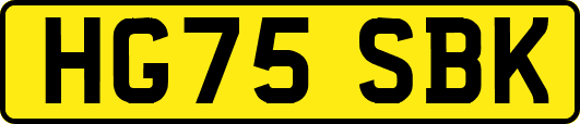 HG75SBK