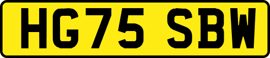HG75SBW