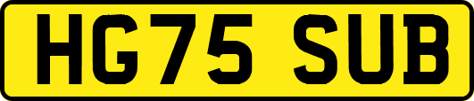HG75SUB