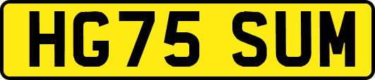 HG75SUM