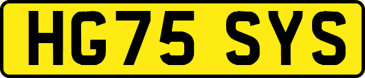 HG75SYS