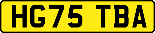 HG75TBA