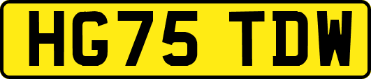 HG75TDW