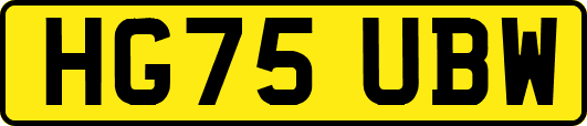 HG75UBW