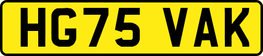 HG75VAK
