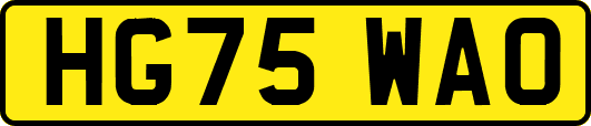 HG75WAO