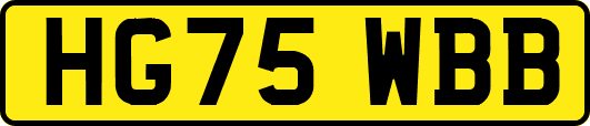 HG75WBB