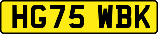 HG75WBK