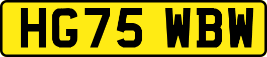 HG75WBW