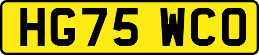 HG75WCO