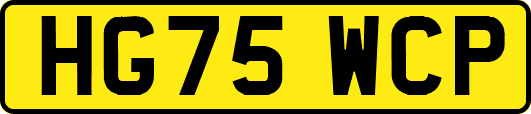 HG75WCP