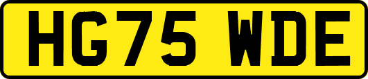 HG75WDE