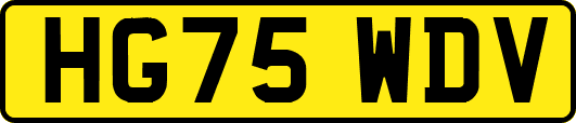 HG75WDV