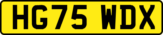 HG75WDX