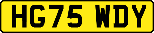HG75WDY