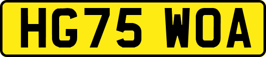 HG75WOA