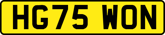 HG75WON