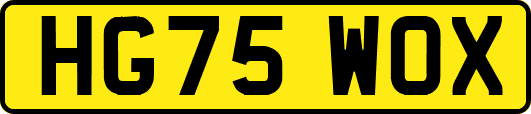 HG75WOX