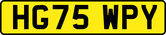 HG75WPY
