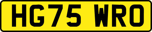 HG75WRO