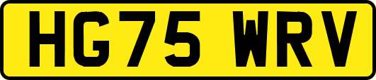 HG75WRV