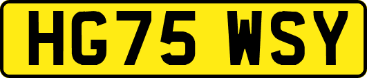 HG75WSY