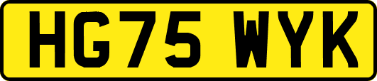 HG75WYK