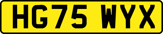 HG75WYX