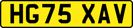 HG75XAV