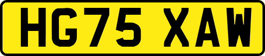 HG75XAW
