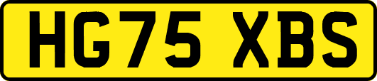 HG75XBS