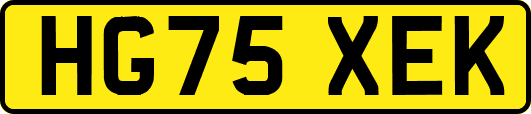 HG75XEK