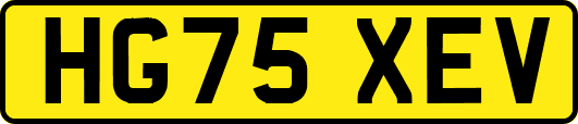 HG75XEV