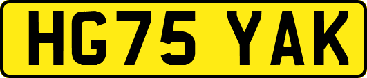 HG75YAK