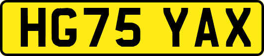 HG75YAX