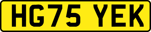 HG75YEK